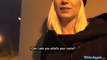 Play Public Agent Hot blonde fucks him for his cash offer