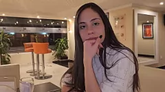 Play European Blonde & Latina Babe in Risky Hotel Romp