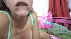 Play Latina Step-Cousin's JOI & CEI Masturbation