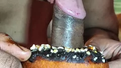 Play Curvy Tamil Wife's X-Rated Donut Cock Playtime