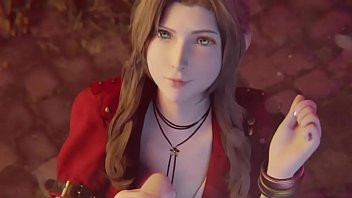 Play FF7 Remake Aerith Handjob and Cumshot (HentaiSpark.com)