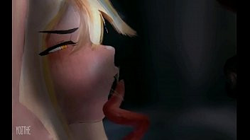 Play MONSTER FUCKS GIRL'S THIGHS AND MOUTH WITH A GIANT COCK AND TONGUE yoithe